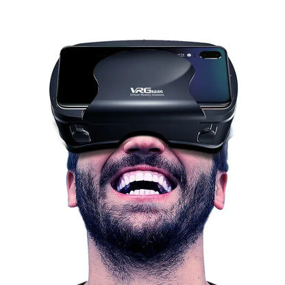 VRG Pro VR Glasses Virtual Reality Headset Devices Viar 3D Goggles AR Glasses Smart Lenses For  5-7'Smartphone Cell Phone