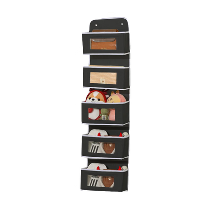 Over-The-Door Hanging Organizer - Extra Large Multi-Layer Storage Bag for Toys Dorm Room Essentials & Closet Organization System