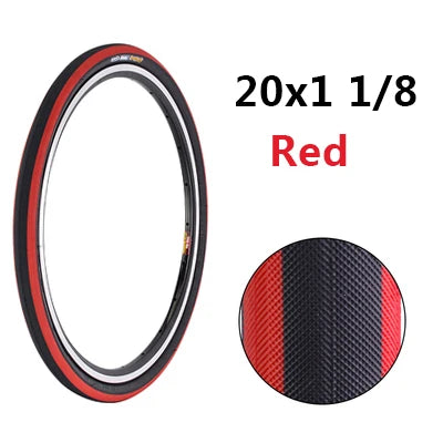 CST 20x1 1/8 451 BMX Bicycle Tire Small Wheel Colorful Outer Tire 60TPI 20inch Folding Bike Tire C1288