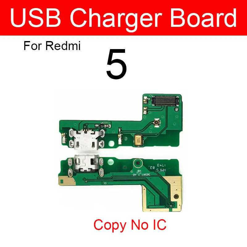 Charging USB Jack Port Board For Xiaomi Redmi 2 2A 2S 3Pro 3X 4 4Pro 4A 4X 5 5Plus 5A 6Pro 6A 7 7A 8A 9 USB Charger Dock Board
