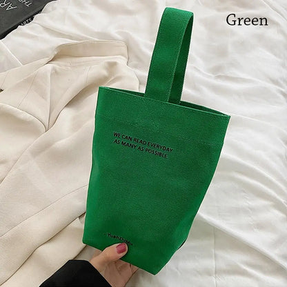 Casual Canvas Large Capacity Tote Women Handbags Letters Shoulder Crossbody Bags Shopper Bag Purse