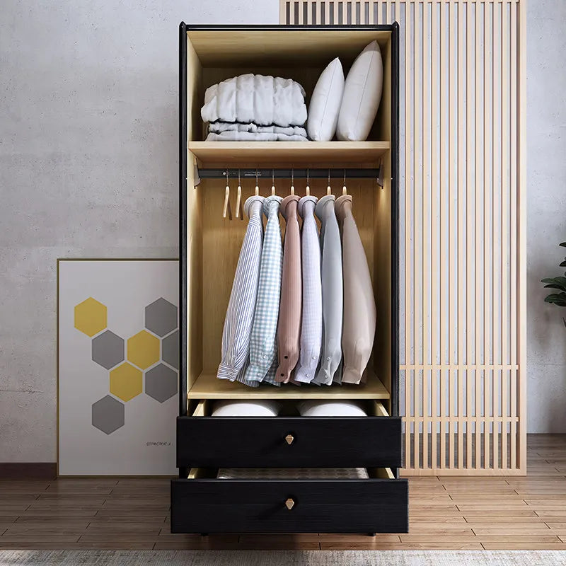 Storage Organizer Wardrobes Underwear Portable Cabinet Open Closets Wardrobes Drawers Shelf Guarda Roupas Bedroom Furniture