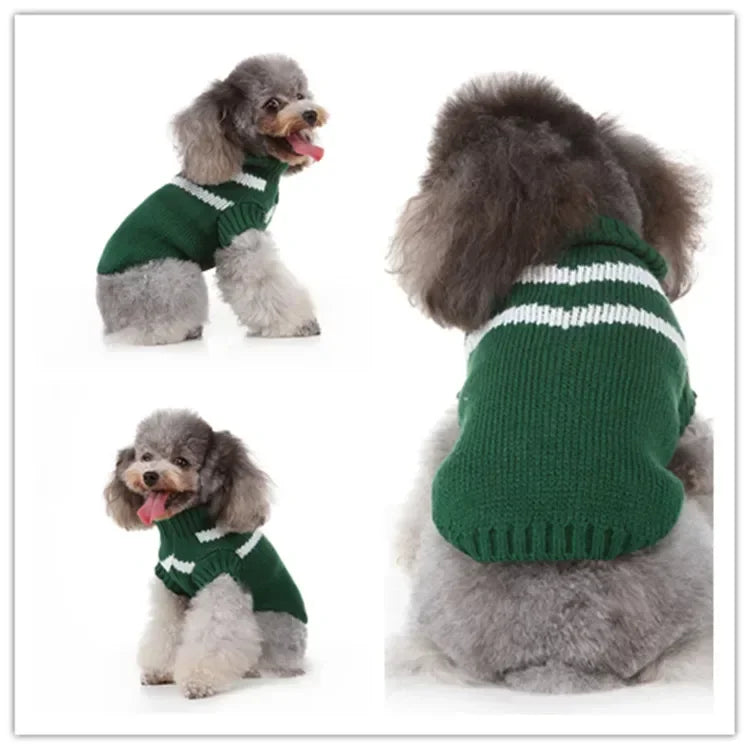 Dog Sweater, Pet Hoodie, Skull Coat, Pet Clothing, Elk Christmas Puppy Dog Clothes, Autumn Pet Clothes