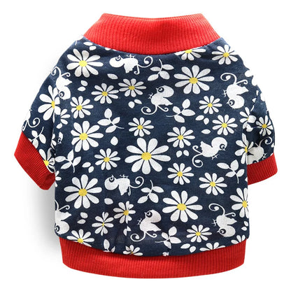 Halloween & Christmas Pet Clothes - Dog & Cat Winter Outfits for Small Breeds, Teddy, Siamese, Persian, Garfield & Blue Cats