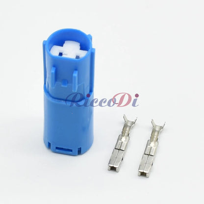 1 Set 2 Pin FCI 211PC022S0004 1.5 Automotive Fuel Injector Wire Connector DJ7026DA-1.5-21
