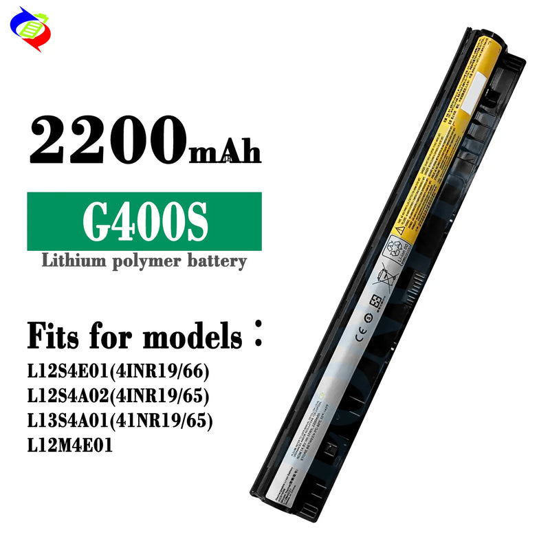 L12S4A02 Laptop Battery for Lenovo G400s G500s G40-70 G50-70 Z40-70 Z50-70 G410S G405s L12S4E01 Replacement Battery