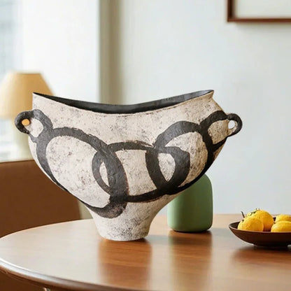 Ceramics Vase Room Decor Vases Flower Vase Table Flowerpots Living Room Decoration Home Decorations Bedroom Interior Accessories