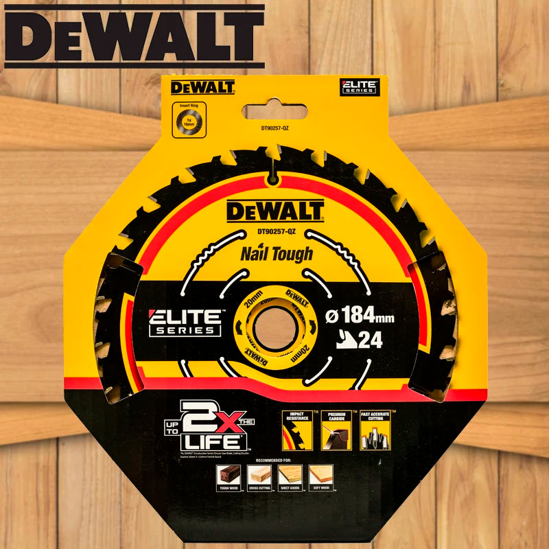 DEWALT Wood Circular Saw Blade Series Hard Alloy 165/184MM 24/40T DT10397 DT10624 DT10640 DT90257 DT90259 Tool Attachments