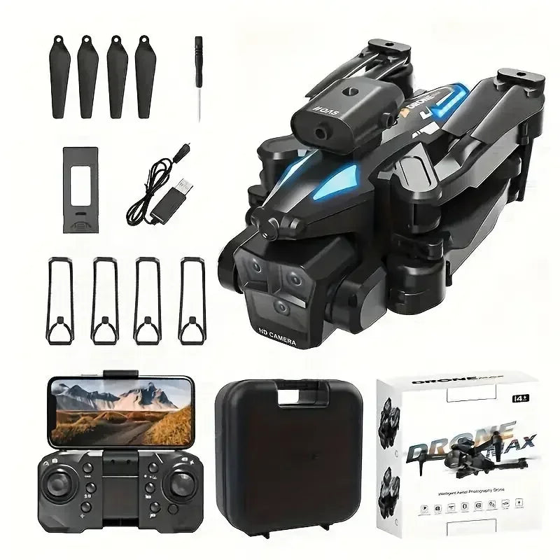 C10 Quadcopter Drone - 360° Infrared Obstacle Avoidance, Aerial Camera, Remote Control,  Perfect Gift，New Year/Thanksgiving Gift