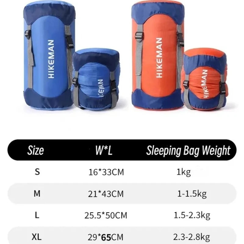 Sleeping Bags Compression Storage Bag Outdoor Camping Multi-purpose Waterproof Storage Bag Portable Ultra-light Storage Bag S-XL