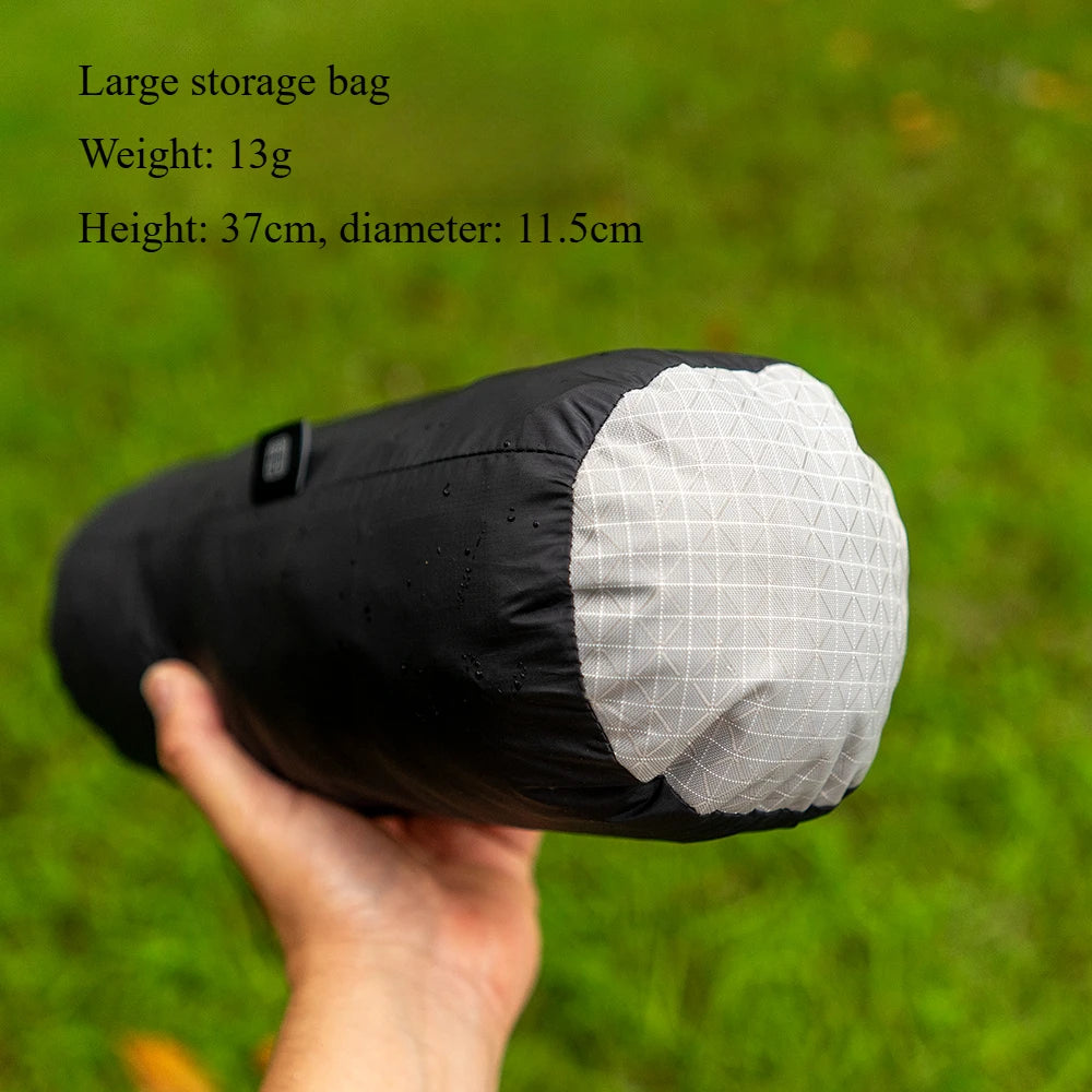 UHMWPE 20D Double Silicon Nylon+Dyneema X-Gripstop Storage Bag Bucket Bag Ultralight 11g/13g Hiking and Camping Tent Storage Bag