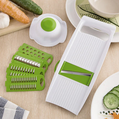 Vegetable Fruit Slicer Round Cutter Potato Grater Spiralizer Vegetable Chopper Kitchen Home Tools