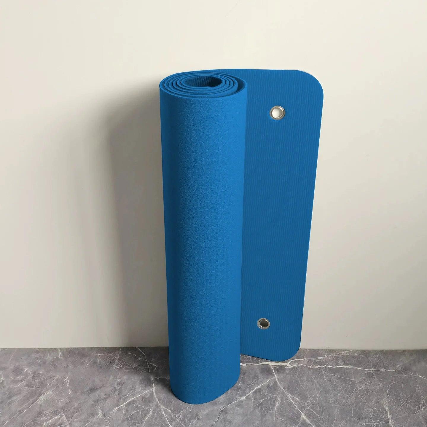 Yoga mat TPE anti-slip fitness shock absorption thickened enlarged girls' special home silent jump rope mat