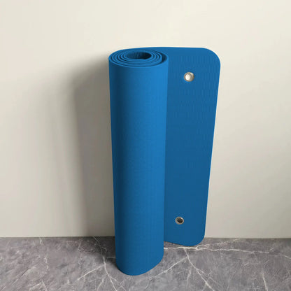 Yoga mat TPE anti-slip fitness shock absorption thickened enlarged girls' special home silent jump rope mat