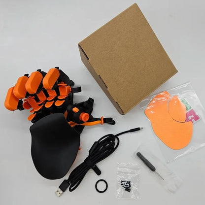 GameClaw One-Handed Gaming Keyboard Ergonomic Design Keyboards Supports Customizable Joystick Buttons One-Handed Gaming Keyboard