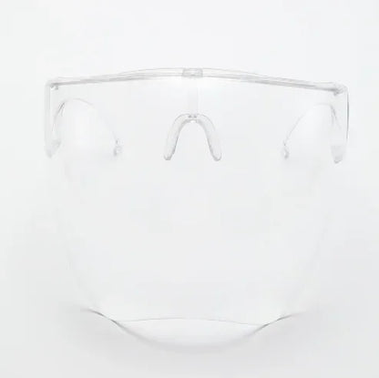 Full Face Sunglasses Mask Women Men Protective Faceshield Glasses Goggles Covered Spherical Lens Anti-Spray Cycling Sunglasses