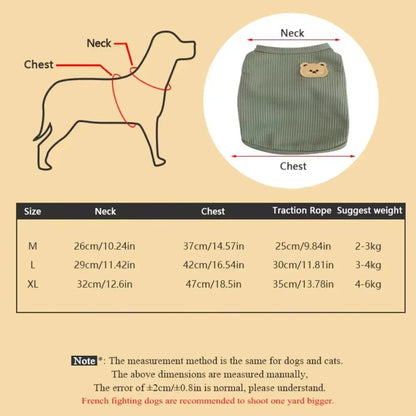 Cute Waffle Dog Clothes Breathable Solid Color Pet Cat Clothing Thin Sweat-absorbent Dog Vest
