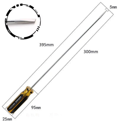 1/2Pcs Extra Long Screwdriver Set Professional Magnetic Slotted/Cross Screw Drivers For Sewing Machine Auto Repairing Tools
