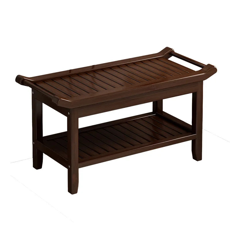 Bathroom stool, bath stool, Nanzhu bath stool, non-slip and waterproof, shoe change stool