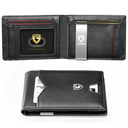 Wallet, US Dollar Wallet, Men'S Card Case, Business Wallet, Creative Gift, Short Wallet Men'S Wallet