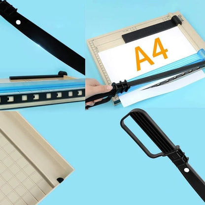 1pc Paper Cutter, Paper Cutter, Paper Photo Cutting Tool with Handle, Great for Paper, Labels, Photos and Cardstock