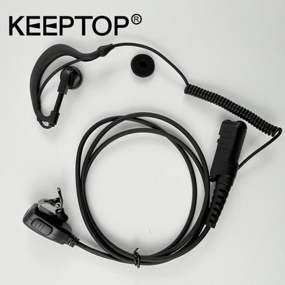 Earpiece Headset Mic For Motorola Radio DP2400 DP2600 XiR P6600 P6620 E8600 MTP3150 MTP3550 XPR3500 3300 Walkie Talkie Earphone