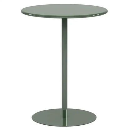 Simple Cream Style Luxury Sofa Side Table Bedroom Bedside Table Round Tables Blue Coffee Tables Tea Table Living Room Furniture