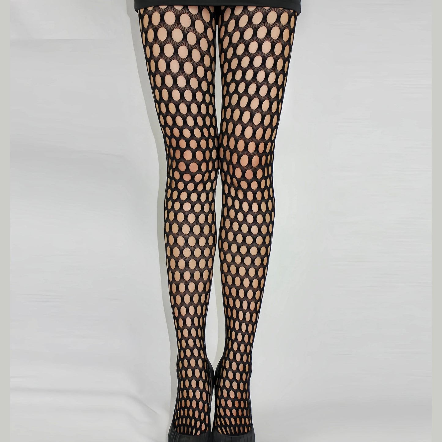 1 Piece Fishnet Mesh Pantyhose Feminine Nightclub Dance Floor Party