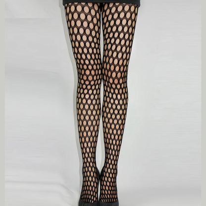 1 Piece Fishnet Mesh Pantyhose Feminine Nightclub Dance Floor Party
