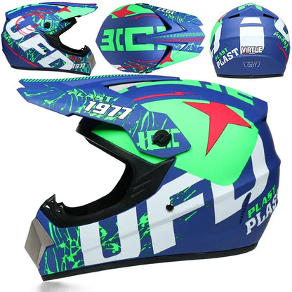 Motorcycle Helmet Children Off-road Helmet For Kids child MotoBike Downhill AM DH Cross safety Helmet Capacete Motocross Casco