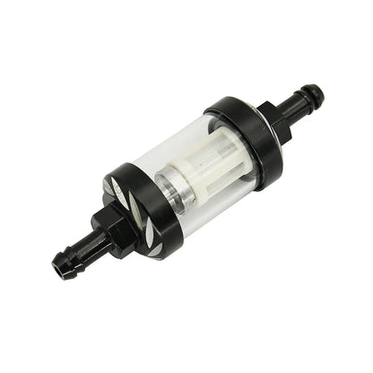 8mm CNC Aluminum Alloy Glass Gas Fuel Oil Filter Moto for Dirt Pit Bike 125/140/150/160cc CRF70 90 110 TTR100 110 KLX65