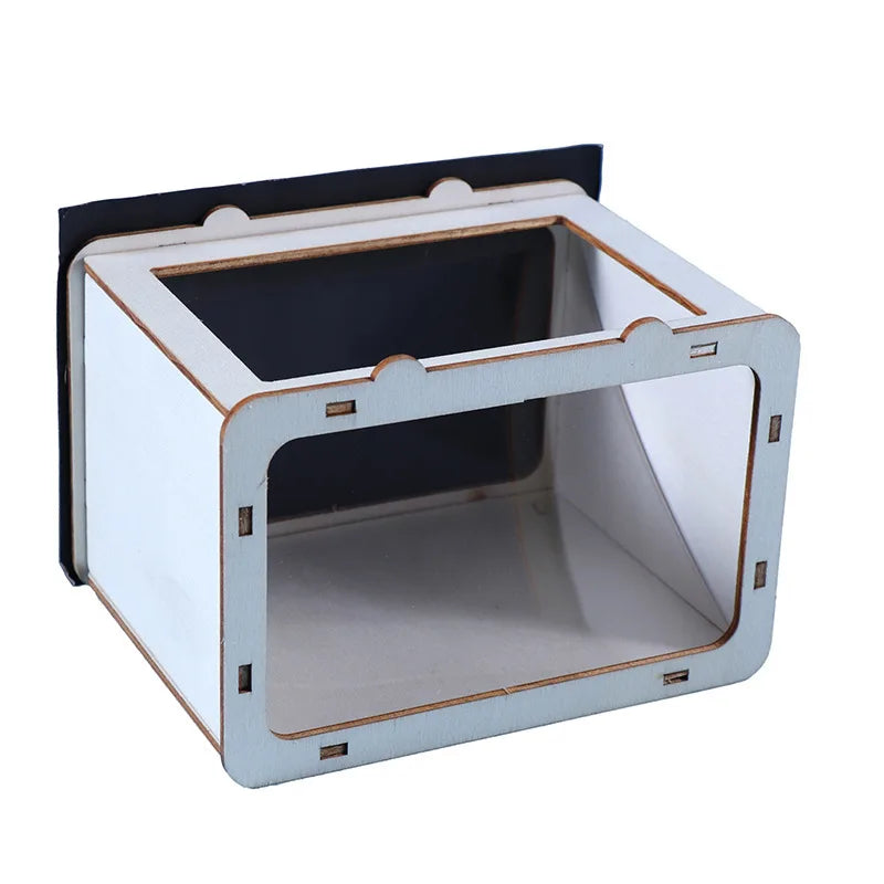3D Hologram Projector for Smartphone, DIY Home Cinema, Student Science Experiment Desktop Decor