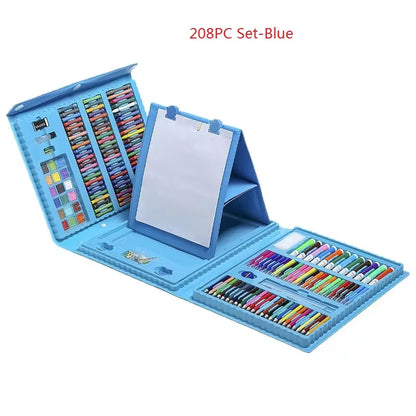 Children's Painting 색칠공부 Full Set Brushes Art Tools Gift Box Set Developing Children's Create Draw Interests  Art Supplies