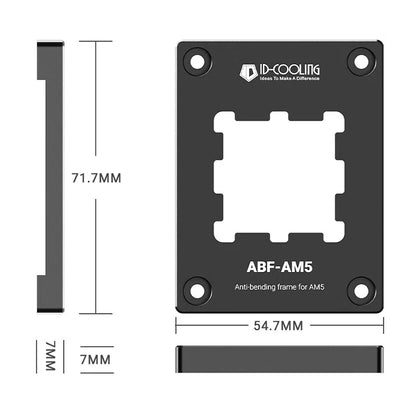 ID-COOLING ABF-AM5 For AMD AM5 CPU Pressure Resistant Secure Frame Cover Plate,Processor Bending Protector Tools