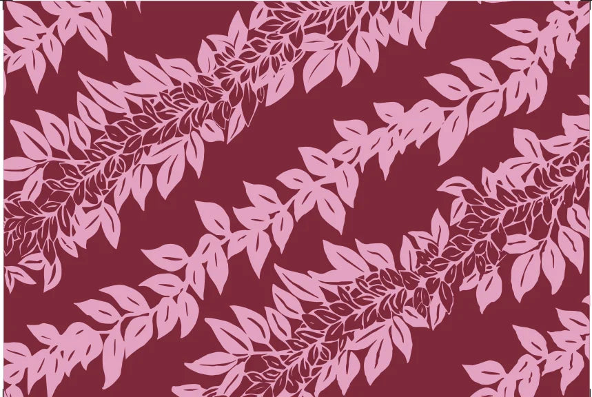 New Arrival Rayon Cotton Hawaiian Sarong Pareo Beach Wrap With Attractive Leaf Print for Women Trendy Versatile Bikini Cover-up