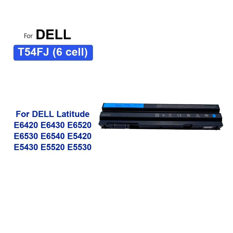 Battery For Dell Latitude 12 13 14 7280 7290 E7280 E7290 7380 7390 7480 7490 E6420 E6430 E7480 DJ1J0 F3YGT 8858X T54FJ M5Y0X
