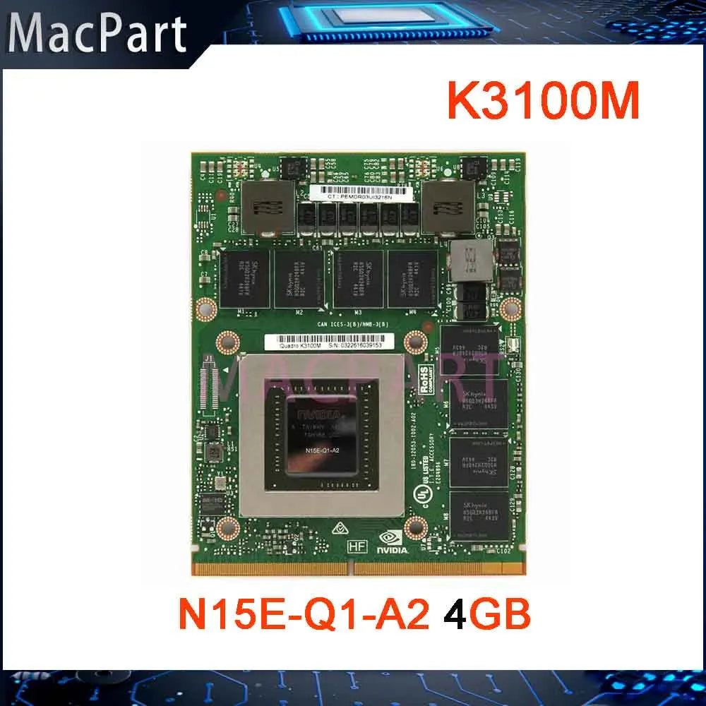 Quadro K3100 K3100M GDDR5 4GB N15E-Q1-A2 Grafikkarte mit X-Blende für Apple iMac A1312 27 Zoll (2010/2011)