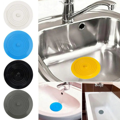 15cm Durable Useful Washroom Kitchen Leakage-proof Round Drain Cover Water Sink Plug Sewer Bathtub Stopper