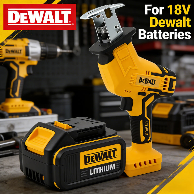 Dewalt 2800RPM  Brushless Reciprocating Saw Electric Saw Multifunctional Metal Wood Pipe Cutting Saw Power Tool