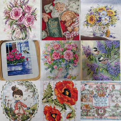 Gift Cross Stitch Decorative Painting Handmade Cross Stitch finished Home Decor