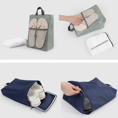 Dustproof shoe bags shoe storage bags moisture-proof shoe bags shoe storage bags,travel shoe storage bags Double shoe posit A-DH