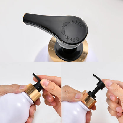 Soap Dispenser with Pump and Labels Dish Soap Dispenser for Kitchen Sink Countertop Decoration Refill Hand Wash Bottle
