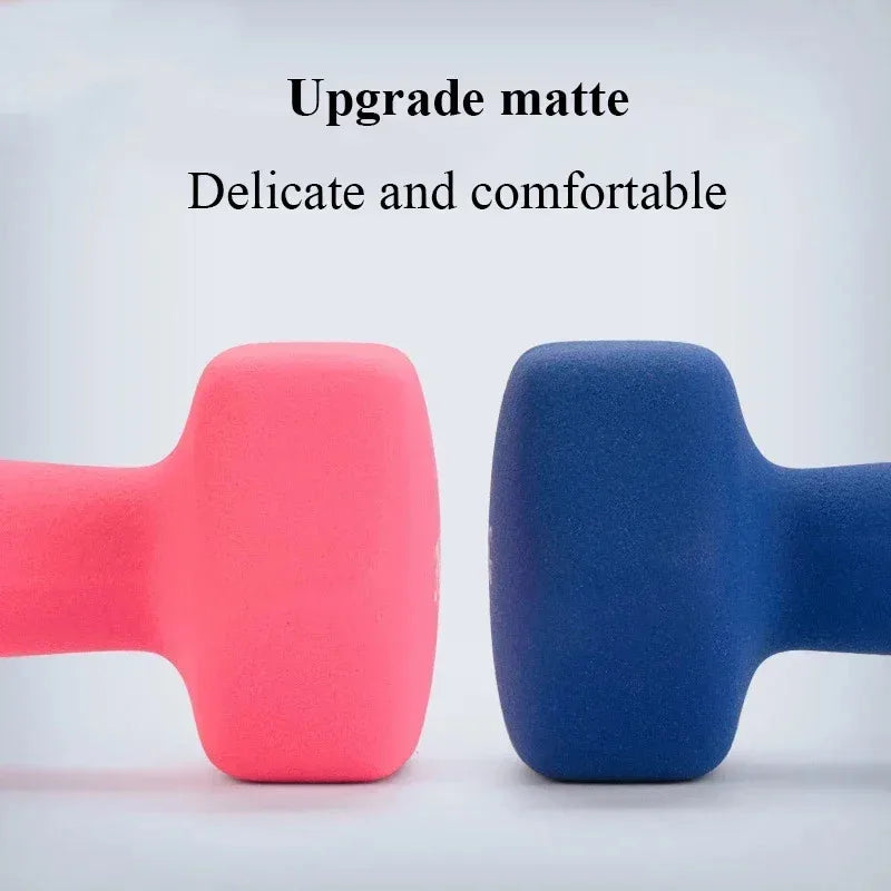 Little Dumbbell Fitness Home Female Dumbbell Children'S Student Hexagonal Solid Iron Women 2KG Matte Home Fitness Dumbbell