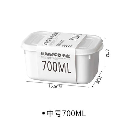 Food Storage Containers, Fresh Box, Kitchen Food Sealed Crisper Containers, Refrigerator Food Storage Containers