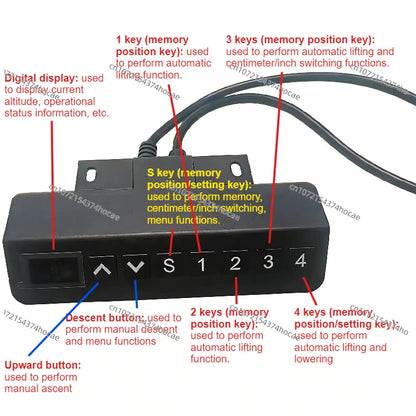 Office Desk/hand Cranked Desk/modified Electric Lifting Desk Accessories [recommended Purchase Complete Set  Equipment]