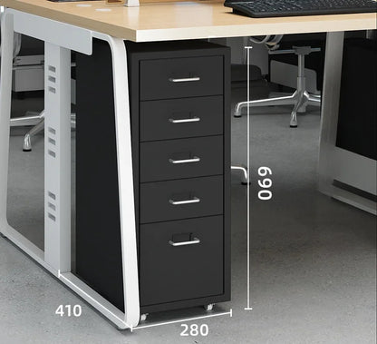 File Cabinets Modern simplicity Filing Organization Storage Cabinets with Wheels Multi-layer Mobile File Cabinet for Home Office
