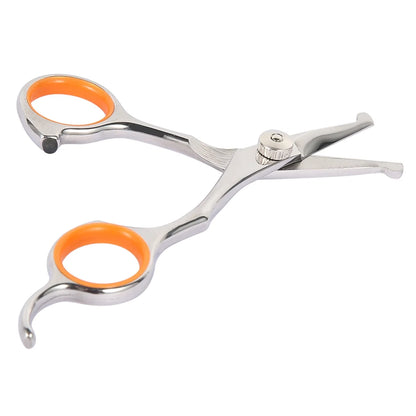 Pet Grooming Scissors Round Tip Dog/Cats Grooming Shears Pet Body Fur Thinning Shears Edge Trimming Hairdressing Cutting Tools