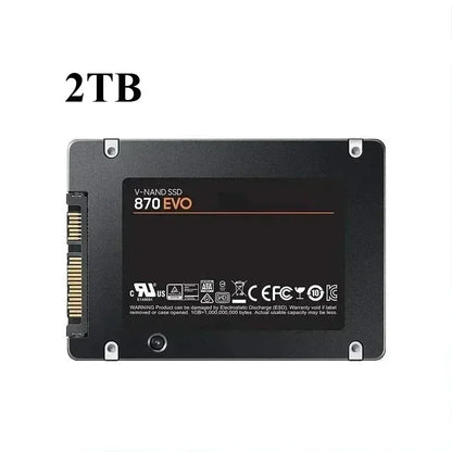 Lenovo 4TB Solid State Disk SSD 870 EVO 1TB 2TB Internal HDD Hard Drive Sata3 2.5 Inch For Laptop Microcomputer DesktopLenovo