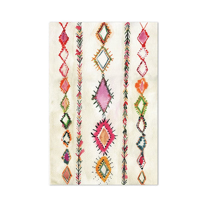 Moroccan Wall Art Canvas Print Marrakesh Architecture Poster Boho Wall Decor Terracotta Art Picture Decoration Painting for Home