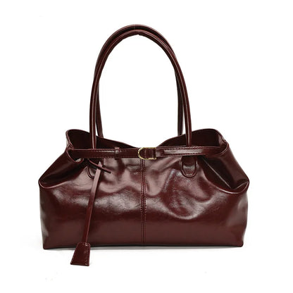 Vintage Handbag for Women Large Capacity 2026 New Underarm Commuting Bag Fashion Female Casual Single Shoulder Tote Bag Handbags